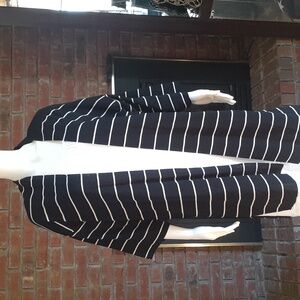 Chico's Elegant Black Knit Cardigan